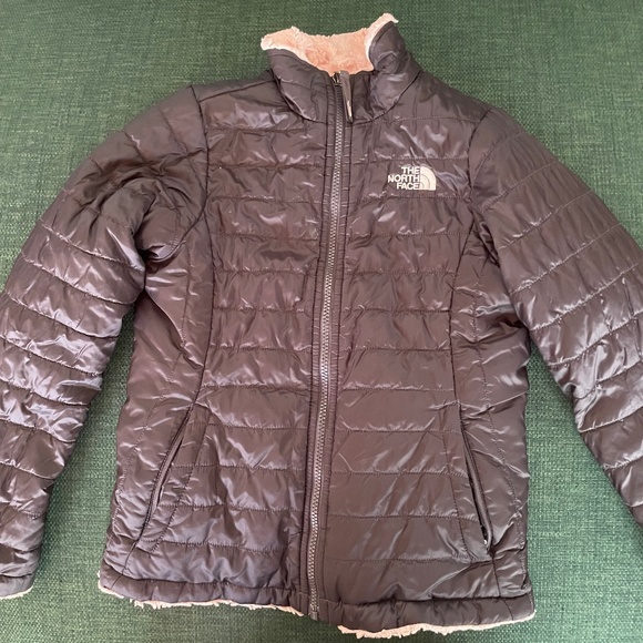 The North Face Reversible Kids Girls Jacket - Picture 4 of 8